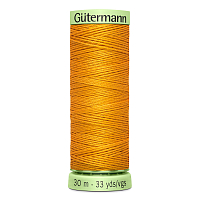 03 Нить Top Stitch 30/30 м для декоративной отстрочки, 100% полиэстер Gutermann 744506 (188 оранжево-кремовый)