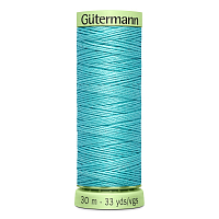 03 Нить Top Stitch 30/30 м для декоративной отстрочки, 100% полиэстер Gutermann 744506 (192 багамы)