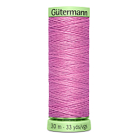 03 Нить Top Stitch 30/30 м для декоративной отстрочки, 100% полиэстер Gutermann 744506 (211 нежно сиренево-розовый)