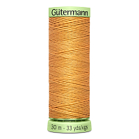 03 Нить Top Stitch 30/30 м для декоративной отстрочки, 100% полиэстер Gutermann 744506 (300 розовое золото)