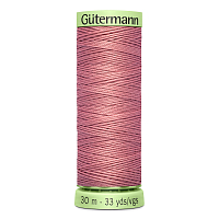 03 Нить Top Stitch 30/30 м для декоративной отстрочки, 100% полиэстер Gutermann 744506 (473 пудрово-розовый)