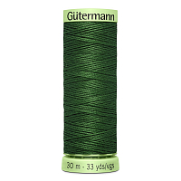 03 Нить Top Stitch 30/30 м для декоративной отстрочки, 100% полиэстер Gutermann 744506 (639 травяной)