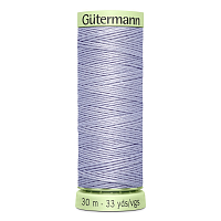 03 Нить Top Stitch 30/30 м для декоративной отстрочки, 100% полиэстер Gutermann 744506 (656 пыльно-лиловый)