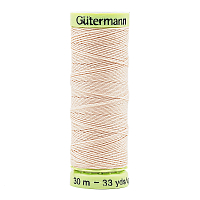 03 Нить Top Stitch 30/30 м для декоративной отстрочки, 100% полиэстер Gutermann 744506 (658 розовая карамель)