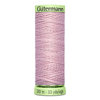03 Нить Top Stitch 30/30 м для декоративной отстрочки, 100% полиэстер Gutermann 744506 (662 пыльно-розовый)