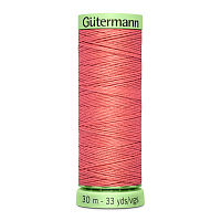 03 Нить Top Stitch 30/30 м для декоративной отстрочки, 100% полиэстер Gutermann 744506 (080 перламутрово-розовый)