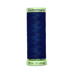 03 Нить Top Stitch 30/30 м для декоративной отстрочки, 100% полиэстер Gutermann 744506 (013 синий)