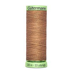 03 Нить Top Stitch 30/30 м для декоративной отстрочки, 100% полиэстер Gutermann 744506 (139 бежево-розовый)