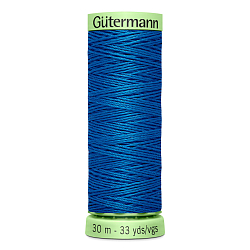 03 Нить Top Stitch 30/30 м для декоративной отстрочки, 100% полиэстер Gutermann 744506 (311 пыльно-синий)