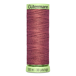 03 Нить Top Stitch 30/30 м для декоративной отстрочки, 100% полиэстер Gutermann 744506 (474 турецкий розовый)