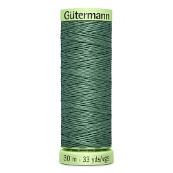 03 Нить Top Stitch 30/30 м для декоративной отстрочки, 100% полиэстер Gutermann 744506 (553 св.серо-зеленый)