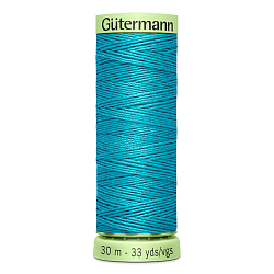 03 Нить Top Stitch 30/30 м для декоративной отстрочки, 100% полиэстер Gutermann 744506 (715 светло-зеленое море)