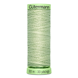 03 Нить Top Stitch 30/30 м для декоративной отстрочки, 100% полиэстер Gutermann 744506 (818 зеленый чай)