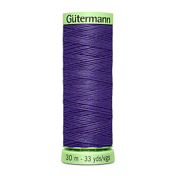03 Нить Top Stitch 30/30 м для декоративной отстрочки, 100% полиэстер Gutermann 744506 (086 фиолетовый джинс)