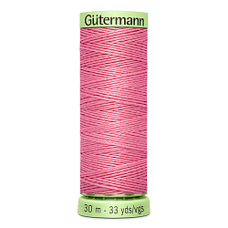 03 Нить Top Stitch 30/30 м для декоративной отстрочки, 100% полиэстер Gutermann 744506 (889 нежно-розовый)