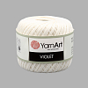 Пряжа YarnArt 'Violet' 50гр 282м (100% мерсеризованный хлопок) 003 белый