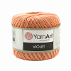 Пряжа YarnArt 'Violet' 50гр 282м (100% мерсеризованный хлопок) 6322 коралл