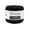 Пряжа YarnArt 'Violet' 50гр 282м (100% мерсеризованный хлопок) 999 черный