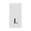 Этикетка-размерник 10*20мм П/Э, 100шт/упак, белый фон/черный шрифт (NWA) L