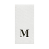 Этикетка-размерник 10*20мм П/Э, 100шт/упак, белый фон/черный шрифт (NWA) M