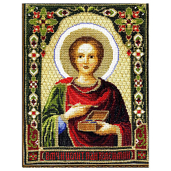336 Набор для вышивания 'Чарівна Мить' 'Икона Великомученика Пантелеймона', 21*27 см