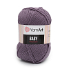 Пряжа YarnArt 'Baby' 50гр 150м (100% акрил) 852 т. фиолетовый