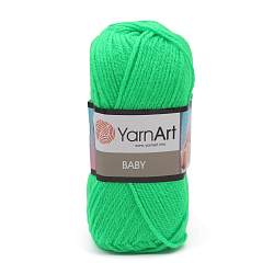 Пряжа YarnArt 'Baby' 50гр 150м (100% акрил) (8233 салатовый)