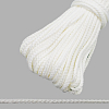 С831 Шнур отделочный плетеный, 4 мм*30 м белый