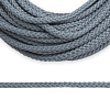С831 Шнур отделочный плетеный, 4 мм*30 м светло-серый