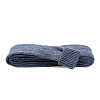 Манжет (рукав) плотный (30% шерсть, 70% акрил), 6 кл, 2*1, 7см*3м 126/м джинсовый синий