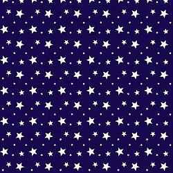 Ситец набивной арт 44 рис 18850 вид 2 'Звезды на синем' 46*50см, Astra&Craft