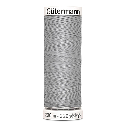 01 Нить Sew-All 100/200 м для всех материалов, 100% полиэстер Gutermann 748277 (038 св.серый)