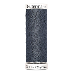 01 Нить Sew-All 100/200 м для всех материалов, 100% полиэстер Gutermann 748277 (093 аспидно-серый)