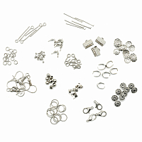 NIT027 Набор фурнитуры для украшений, никель, Astra&Craft