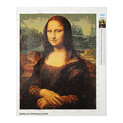 Cr 450096 Алмазная мозаика 'Мона Лиза-Джоконда', Леонардо да Винчи, 40*50см, Cristyle