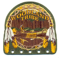 AD1141 Термоаппликация Woodland (земля деревьев), 9*8,5 см, Hobby&Pro