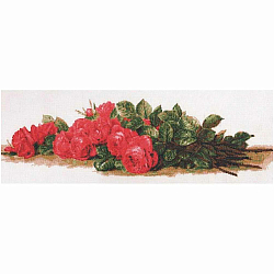Палитра 01.007 Набор для вышивания 'Палитра' 'Розы на столе', 59*20 см