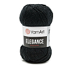 Пряжа YarnArt 'Elegance' 50гр 130м (88% хлопок, 12% металлик) 104 черный
