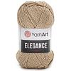 Пряжа YarnArt 'Elegance' 50гр 130м (88% хлопок, 12% металлик) 120 карамель