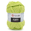 Пряжа YarnArt 'Fluffy' 150гр 70м (100% микрополиэстер) 717 нежно-зеленый