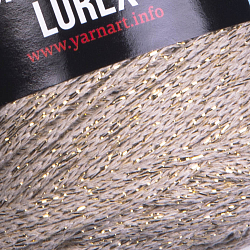 Пряжа YarnArt 'Macrame cotton Lurex' 250гр 205м (75% хлопок, 13% полиэстер, 12% металлик)