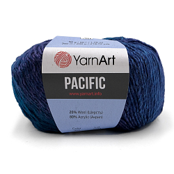 Пряжа YarnArt 'Pacific' 50гр 200м (20% шерсть, 80% акрил)