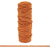 Шнур х/б 4 мм 100 м (бобина) оранжевый