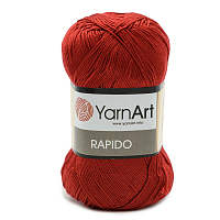 Пряжа YarnArt 'Rapido' 100гр 350м (100% микрофибра акрил) (701 красный)
