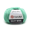 Пряжа YarnArt 'Silky Wool' 25гр 190м (35% шелковая вискоза, 65% шерсть мериноса) 340 мятный