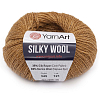 Пряжа YarnArt 'Silky Wool' 25гр 190м (35% шелковая вискоза, 65% шерсть мериноса) 345 горчичный