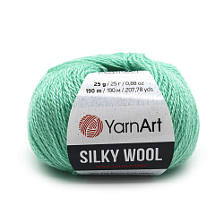 Пряжа YarnArt 'Silky Wool' 25гр 190м (35% шелковая вискоза, 65% шерсть мериноса)