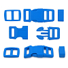 A03001037-10 Фастекс, рамка и рамка-регулятор 10мм, пластик, упак(2 комплекта) Hobby&Pro синий