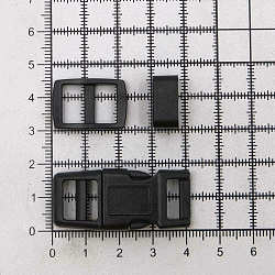 A03001037-10 Фастекс, рамка и рамка-регулятор 10мм, пластик, упак(2 комплекта) Hobby&Pro