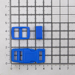 A03001037-10 Фастекс, рамка и рамка-регулятор 10мм, пластик, упак(2 комплекта) Hobby&Pro